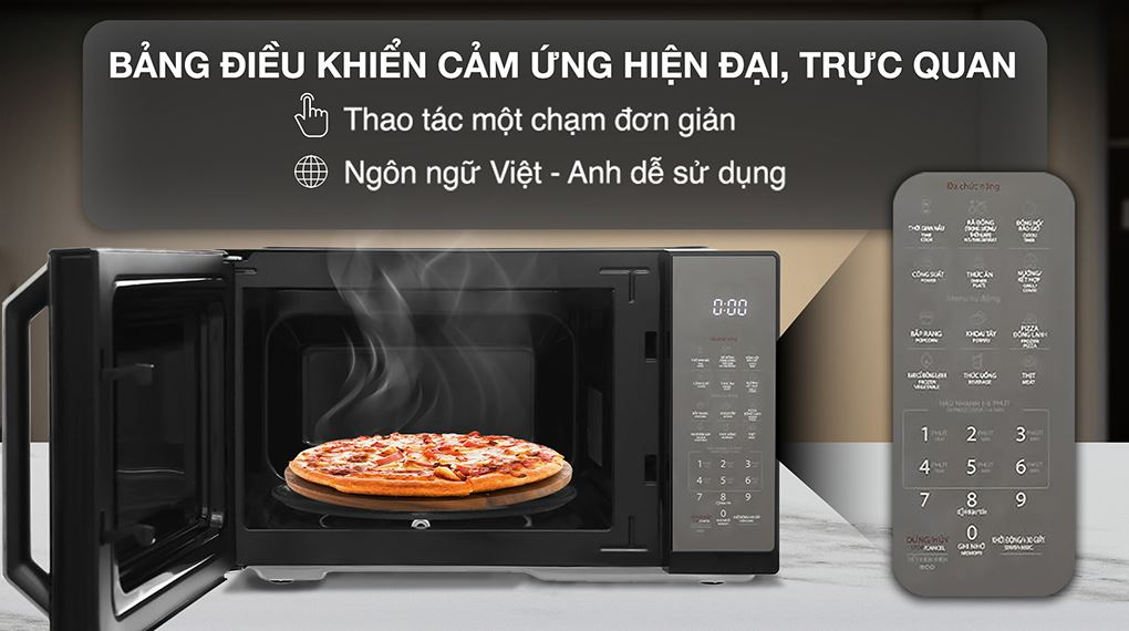 Lò vi sóng có nướng Toshiba 26 lít MW3-EG26PE(BM) VN - Ảnh 2