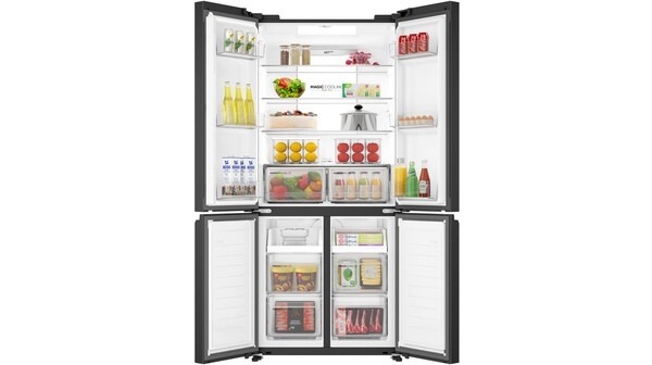 Tủ lạnh Aqua Inverter AQR-M600XA(GB) - Ảnh 4