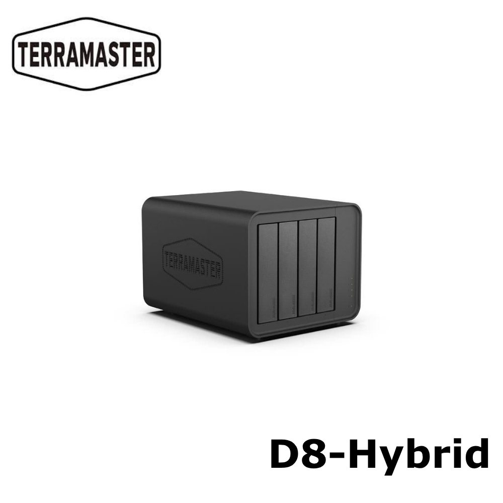 Bộ lưu trữ gắn ngoài TerraMaster D8-Hybrid - Ảnh 2
