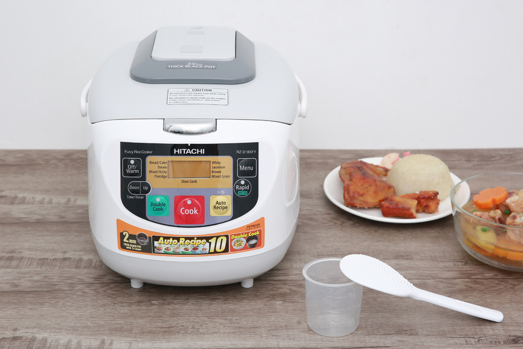 Nồi cơm điện tử Hitachi 1.8 lít RZ-D18XFY(GWH) - Ảnh 2