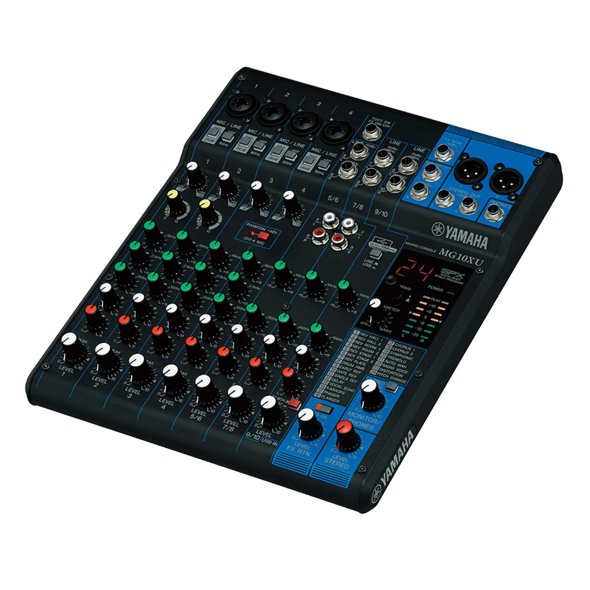 Bàn mixer Yamaha MG10XU (Mixer Analog, 10 kênh, 4 Mono, 3 Stereo) - Ảnh 2