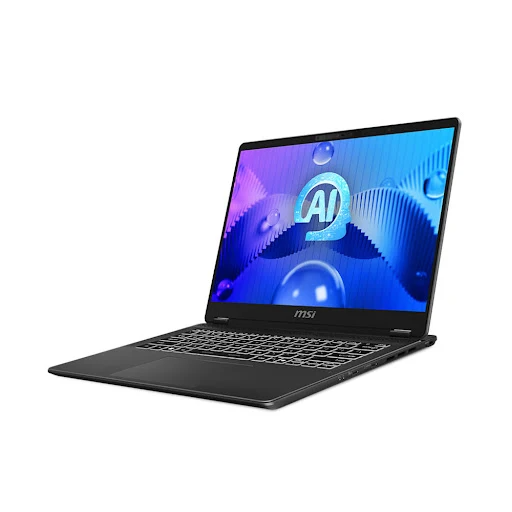 Laptop MSI Prestige 14 AI Studio C1VEG 056VN (Intel Core Ultra 7 155H | RTX 4050 6GB | 14 inch 2K8 144Hz | 32GB | 1TB | Win 11 | Đen) - Ảnh 2