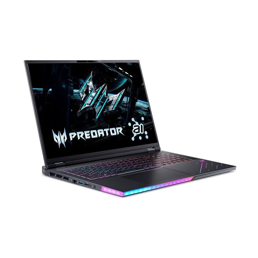 Laptop Acer Predator Helios 18 AI PH18-73-93P0 (Thông số: Intel Core Ultra 9 275HX | RTX 5080 16GB | 18 inch 2K+ 250Hz IPS | 64GB | 3TB | Win 11 Pro |Màu Đen) - Ảnh 3