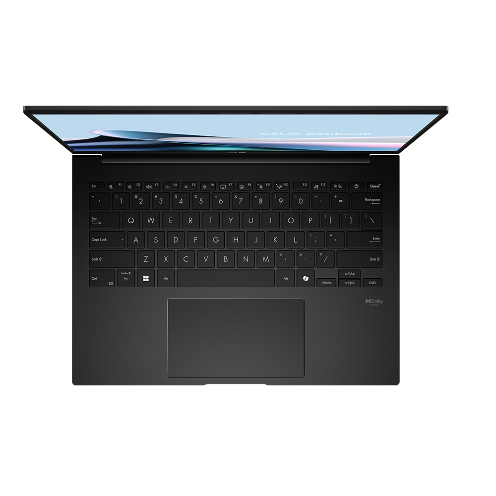 Máy tính Laptop ASUS Zenbook 14 UM3406GA-QD075WS (AMD Ryzen AI 7 445 | AMD Radeon | 14 inch WUXGA OLED | 16GB | 512GB | Win 11 | Office | Đen) - Ảnh 2