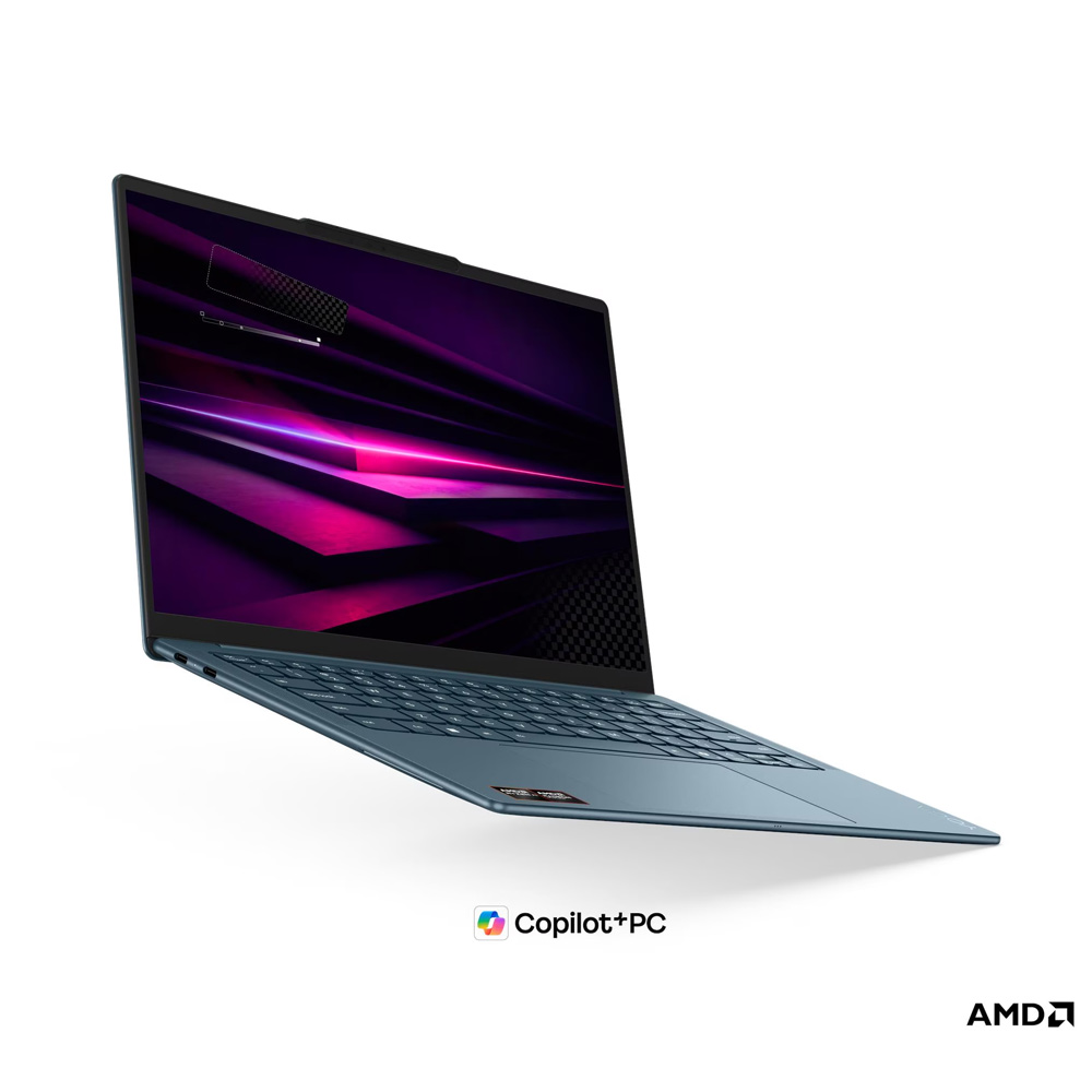 Laptop Lenovo Yoga Slim 7 14AGP11 83QS001DVN (Thông số: AMD Ryzen AI 7 445 | AMD Radeon 840M Graphics | 14 inch WUXGA |Ram 16GB |SSD 512GB | Windows 11 Home |Màu Xanh) - Ảnh 2
