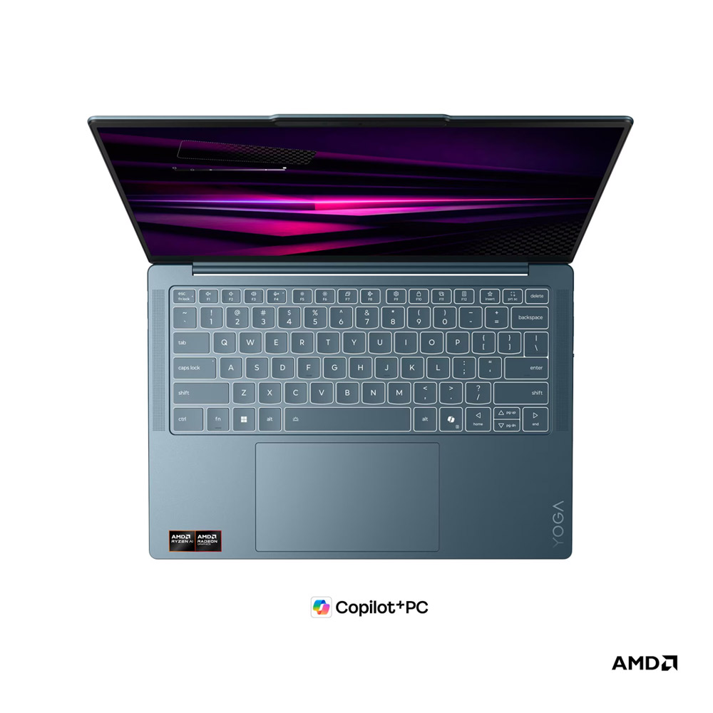 Laptop Lenovo Yoga Slim 7 14AGP11 83QS001DVN (Thông số: AMD Ryzen AI 7 445 | AMD Radeon 840M Graphics | 14 inch WUXGA |Ram 16GB |SSD 512GB | Windows 11 Home |Màu Xanh) - Ảnh 3