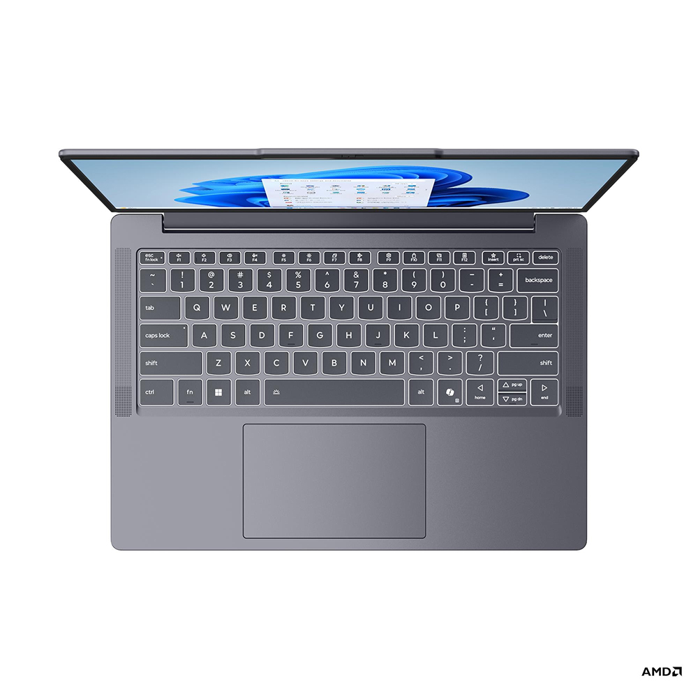 Laptop LENOVO IdeaPad Slim 3 14ARP10 83K600E6VN (Thông số: AMD Ryzen 5 7535HS | AMD Radeon | 14 inch WUXGA |Ram 16GB |SSD 512GB | Win 11 | Xám) - Ảnh 4