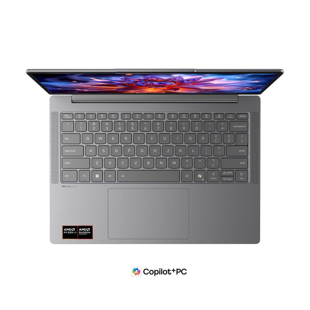 Laptop Lenovo Ideapad Slim 5 - 14AGP11 83S1006RVN (Thông số: AMD Ryzen™ AI 7 445 | AMD Radeon | 14 inch WUXGA OLED |ram 16GB |SSD 512GB | Win 11 | Xám) - Ảnh 4