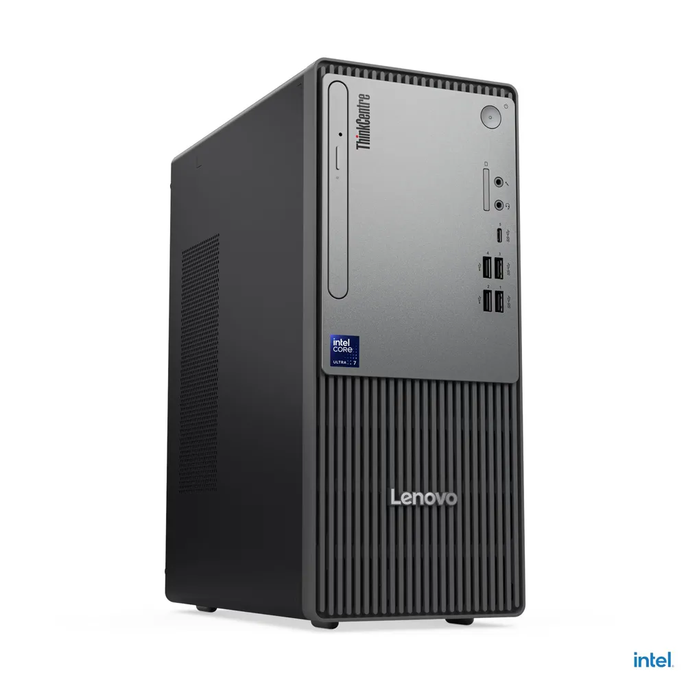 Máy tính để bàn đồng bộ ThinkCentre neo 50t Gen 6 13BB0005VA (Intel Core Ultra 5 225/8GB/512GB/Intel Graphics/Chuột/Bàn phím/Đen/NoOS) - Ảnh 2