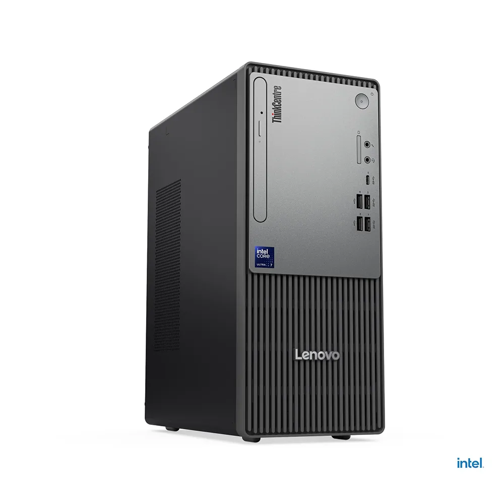 Máy tính để bàn đồng bộ Lenovo ThinkCentre neo 50t Gen 6 13BB0004VA (Intel Core Ultra 5 225/8GB/256GB/Intel Graphics/NoOS/Đen) - Ảnh 2