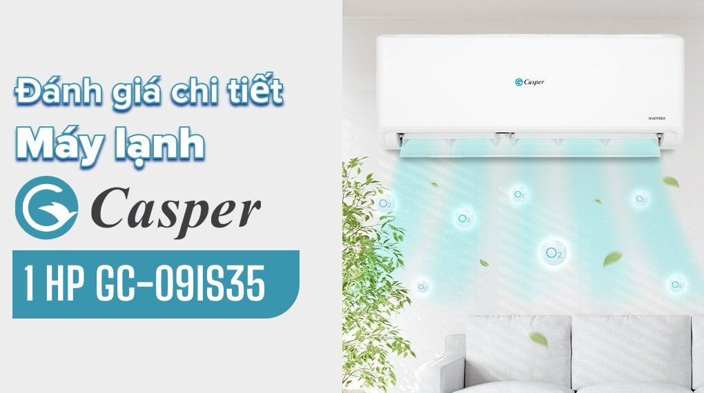 Máy lạnh Casper Inverter 1 HP GC-09IS35 - Ảnh 5