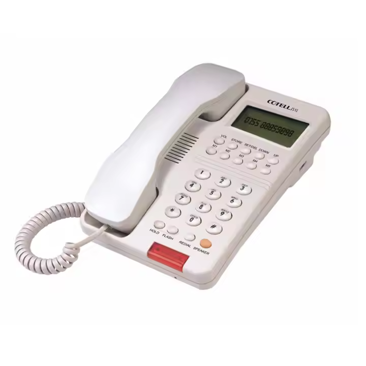 Điện thoại văn phòng có dây Cotell Classic Series CA701D, điện thoại cố định có chức năng gọi rảnh tay, điện thoại bàn để bán - Ảnh 2