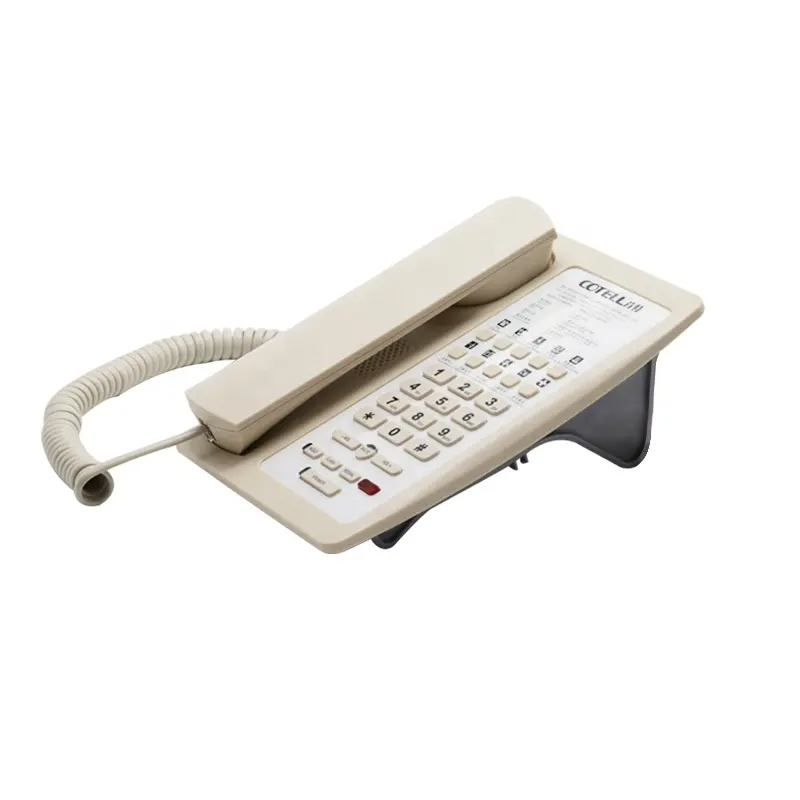 Cotell Classic Series TE3000A - Custom Hotel Landline Telephone With Free Faceplate Printing - Ảnh 2