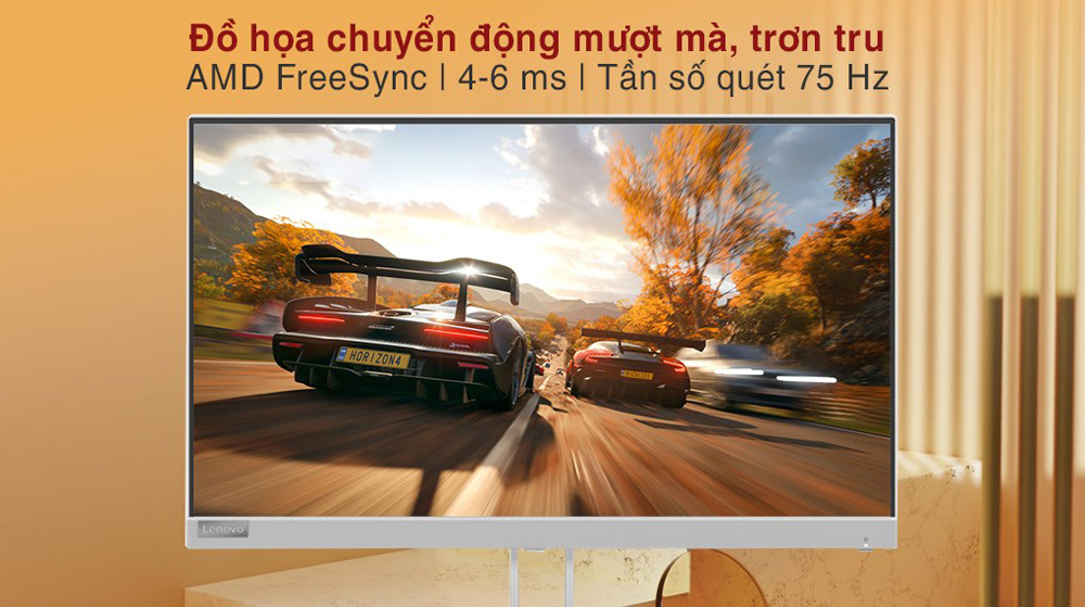 Màn Hình Lenovo L22i-40 [67AEKACBVN] (21.5 inch - FHD - IPS - 75Hz - 4ms - FreeSync - Speaker) - Ảnh 4