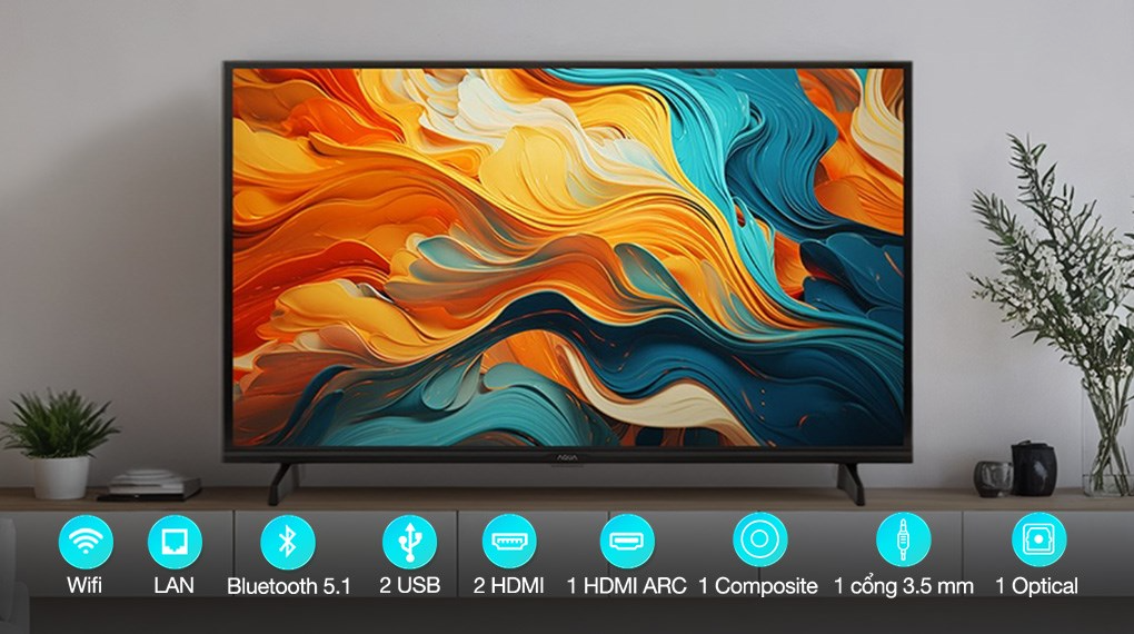 Google Tivi Aqua 32 inch AQT32K85FX - Ảnh 3